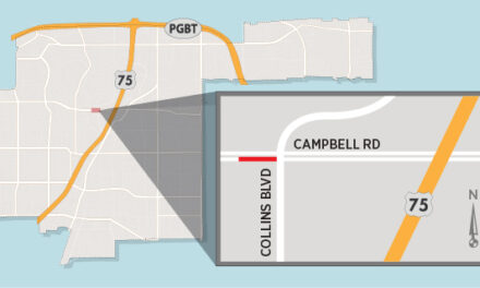 Traffic Signal, Median Work Near Campbell/Canyon Creek Intersection to Close Eastbound Campbell-to-Collins Turn Lane 