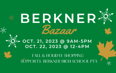 Berkner Bazaar to be held Oct. 21-22