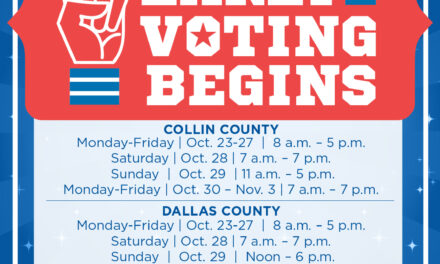 Early Voting Continues Through Nov. 3  