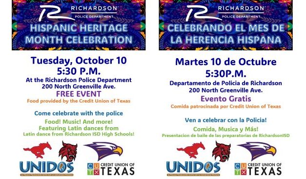 RPD Unidos Program Hosts Hispanic Heritage Event Tuesday   