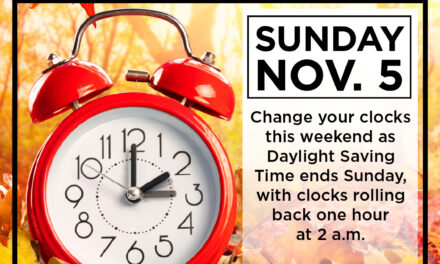 Daylight Saving Time Ends Sunday Morning 