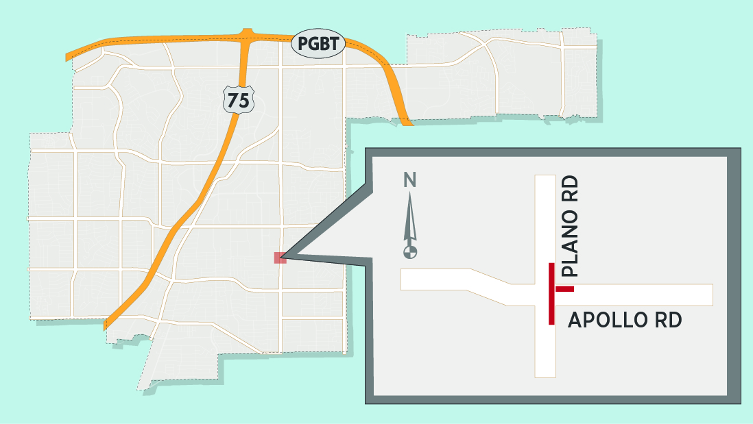 Lane Closures Expected Near Apollo/Plano Road Intersection | Richardson ...