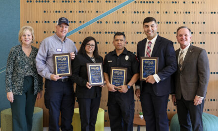 City Employees Recognized with Rotary Awards 