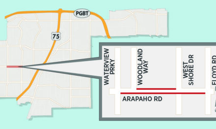 Utility Work to Close Lanes on Arapaho Road Near Heights Rec Center 