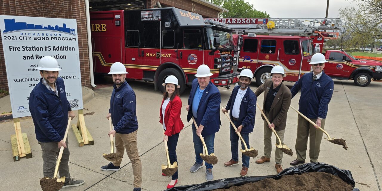 Groundbreakings Held for Animal Shelter, Fire Station 5