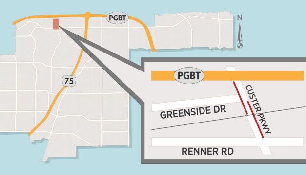 Lane Closure Expected on Coit Road North of Campbell