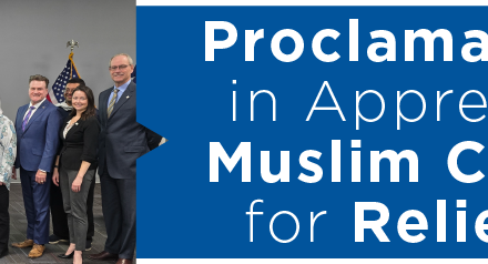 Proclamation Made in Appreciation of Muslim Community for Relief Efforts 