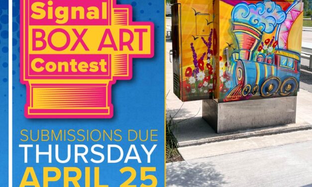 Traffic Signal Box Art Submissions Due Thursday; Winning Artists Receive $200 Prize 