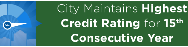 City Maintains Highest Credit Rating for 15th Consecutive Year 