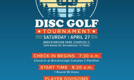 Disc Golf Tournament Tomorrow 