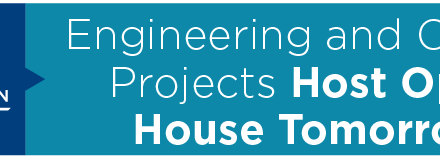 Engineering and Capital Projects Host Open House Tomorrow   