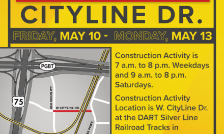 West CityLine Drive Closed Temporarily due to Silver Line Work