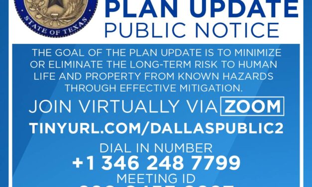 Public Input Sought for Dallas County Hazard Mitigation Plan Update 