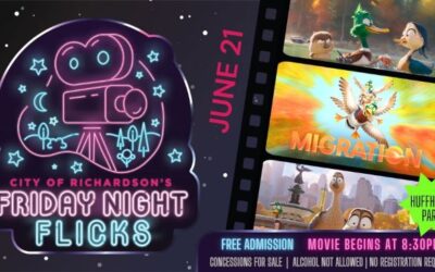 Free Outdoor Movie Tonight at Huffhines Park: “Migration”