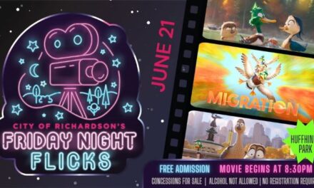 Free Outdoor Movie Tonight at Huffhines Park: “Migration”