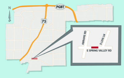 Lane Closures Expected on Spring Valley Road West of Lois Lane 