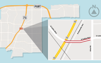 Lane Closures Expected on Collins Overpass