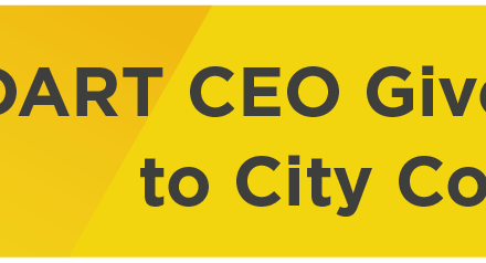 DART CEO Gives Update to City Council 