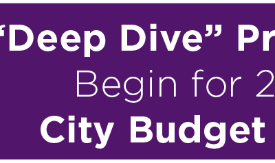 “Deep Dive” Presentations Begin for 2024-25 City Budget Planning
