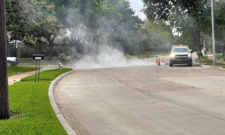 Smoke Testing Underway in Rowlett Creek Basin 