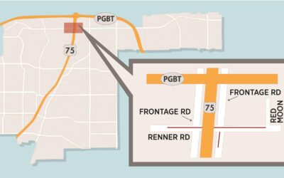 Lanes to Close Temporarily near Renner/US 75 for Utility Work 
