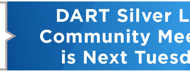DART Silver Line Community Meeting is Next Tuesday