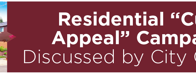 Residential “Curb Appeal” Campaign Discussed by City Council 