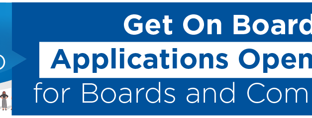Get On Board – Applications Open Aug. 1 for Boards and Commissions 