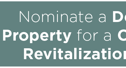 Nominate a Deserving Property for a Community Revitalization Award 