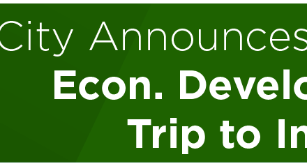 City Announces Inaugural Economic Development Trip to India 