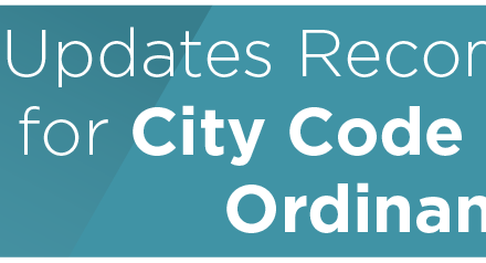 Updates Recommended for City Code of Ethics Ordinance 