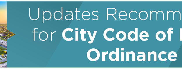 Updates Recommended for City Code of Ethics Ordinance 