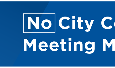 No City Council Meeting Monday  