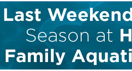 Last Weekend of Swim Season at Heights Family Aquatic Center   