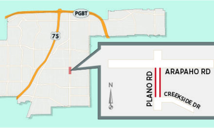 Lane Closures Expected on Plano Road south of Arapaho 