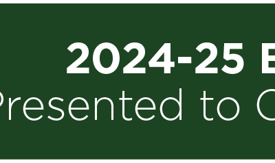 2024-25 Budget Presented to City Council 