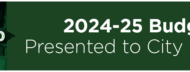 2024-25 Budget Presented to City Council 