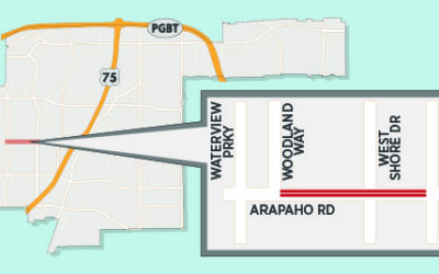 Two Lanes Near Arapaho/Floyd May Close Temporarily for Pavement Work 