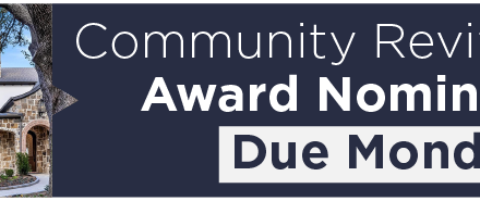 Community Revitalization Award Nominations Due Monday 