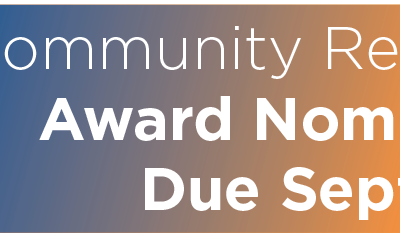 Community Revitalization Award Nominations Due Sept. 30 