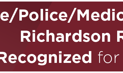 Fire/Police/Medical Personnel, Richardson Resident Recognized for Saving Life 