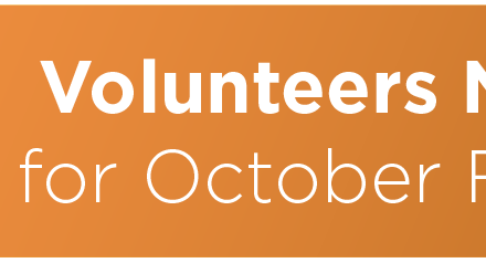 Volunteers Needed for October Festivals