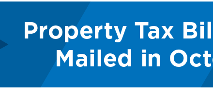 Property Tax Bills to be Mailed in October 