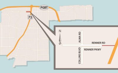 Gas Leak Repair Closes Two Lanes on Renner Road Near US 75