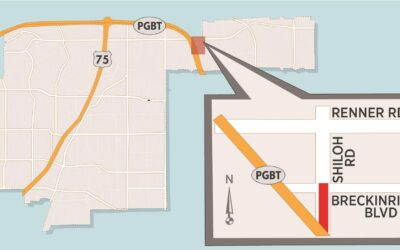 Lane Closures Expected on Shiloh Road near Research Drive