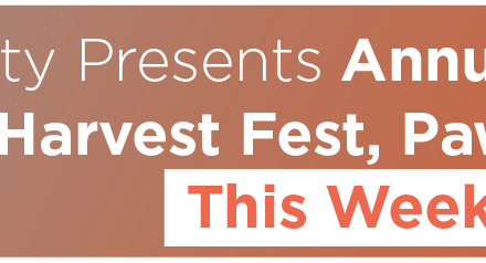 City Presents Annual Huffhines Harvest Fest, Pawtoberfest This Weekend 