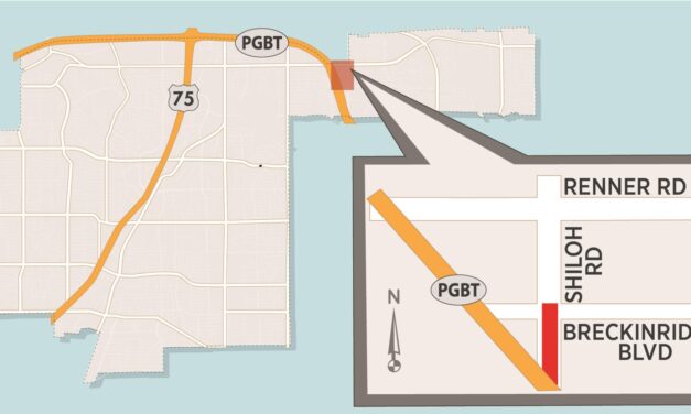 Lane Closures Expected on Shiloh Road near Research Drive 