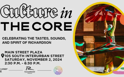Make Plans for “Culture in The CORE” Nov. 2