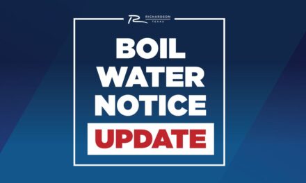 City of Richardson Anticipates Early Afternoon Announcement Regarding Boil Water Notice