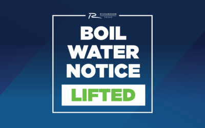 Boil Water Notice Lifted for Richardson